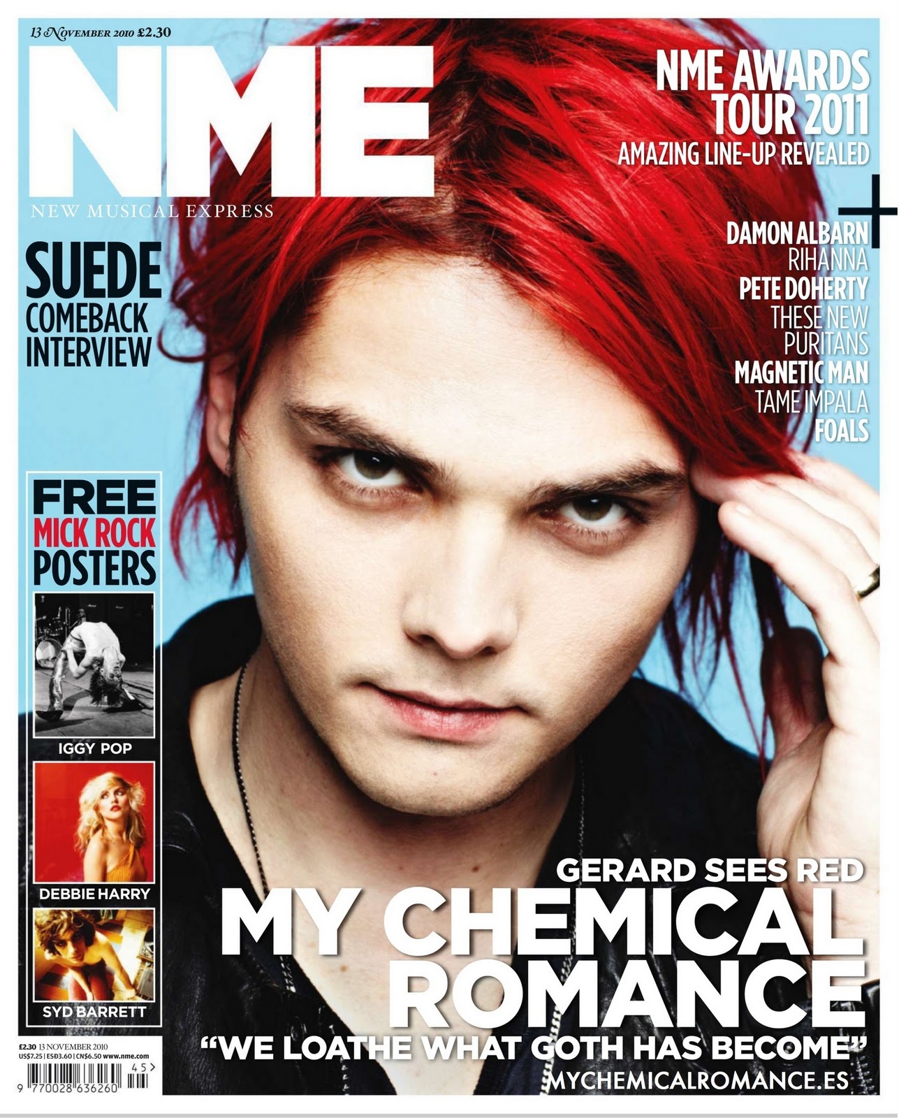It is renowned for it&#39;s coverage on <b>Indie music</b>, but in the last decade it <b>...</b> - my-chemical-romance-feature-in-the-november-13-2010-issue-of-nme-my-chemical-romance-16896388-2059-2560